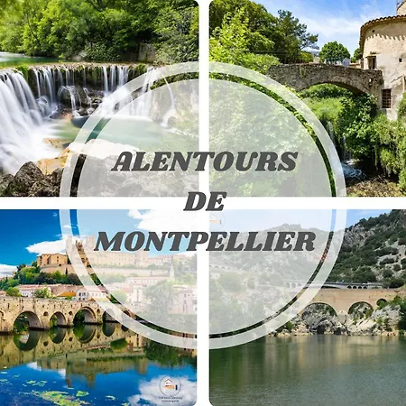Appartement New Le Cocon-clim-parking-wifi- Terrasse Pros Conciergerie Montpellier